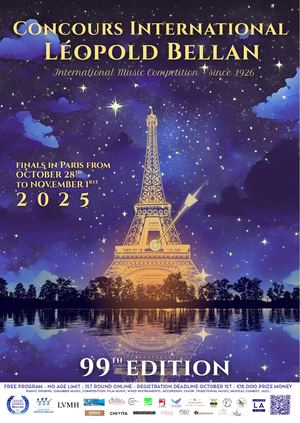 Music Competition Leopold Bellan 2025 99th