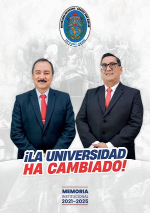 Memoria UAGRM 2021-2025