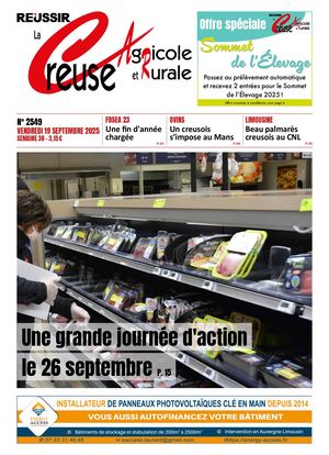 Creuse agricole n°2549