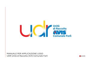 Manuale d'uso Logo Udr Avis Comunale Forlì