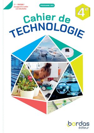 Extrait Cahier Technologie 4e