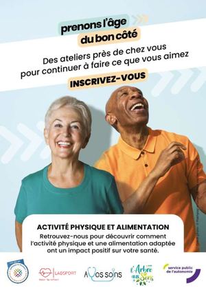 Flyer Prenons L'âge Du Bon Côté