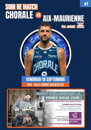 Soir de Match - J1 - Chorale vs Aix-Maurienne