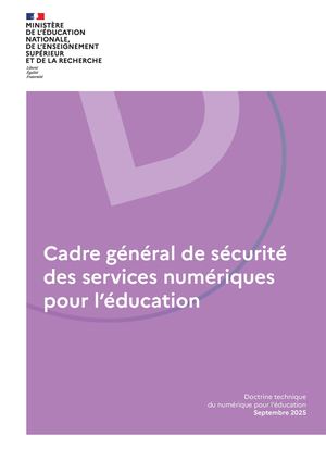 Cadre général de sécurité des services techniques pour l'éducation