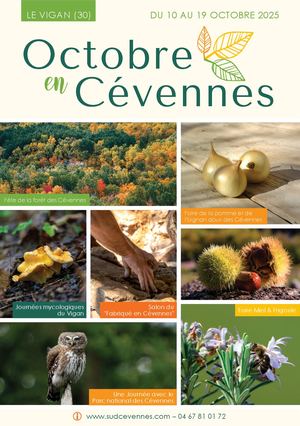 Programme "Octobre en Cévennes" 2025 - Le Vigan (30)