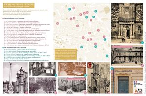 Sur Les Pas De Paul Cezanne - support Ville D'aix