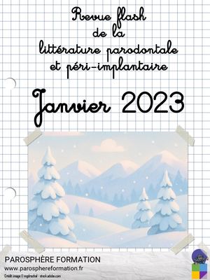 Revue Flash PSF | Janvier 2023