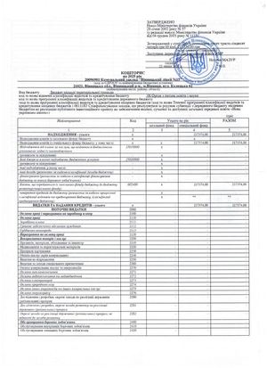 Кошторис 0611183