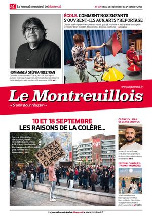 Le Montreuillois n°206 - du 18 septembre au 1er octobre 2025
