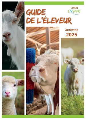 Catalogue Guide De L'éleveur Oxyane 2025