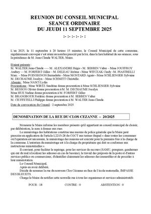 Cr Cm Du 11 Septembre 2025