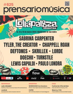 Prensario Música #625  - Septiembre 2025