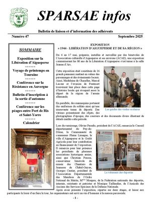Sparsae Infos N°47