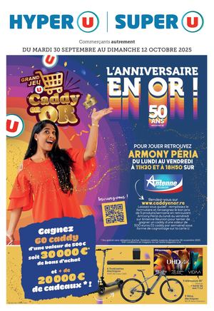 CATALOGUE DU MARDI 30 SEPTEMBRE AU DIMANCHE 12 OCTOBRE 2025