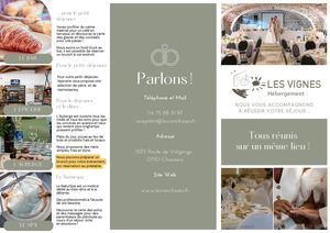 Mariage Brochure Hébergement 2026