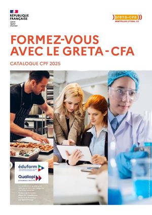 Catalogue formation CPF