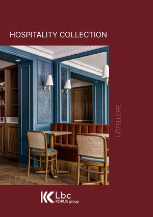 Catalogue Hospitality - HOTELLERIE
