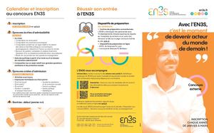 Dépliant Concours Externe