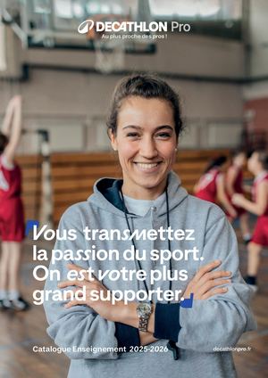 Catalogue Enseignement 2nd degré - Decathlon PRO