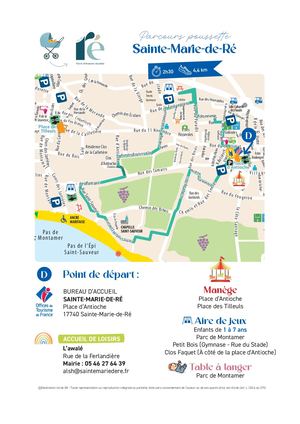 Parcours Poussette Sainte Marie De Ré