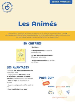 PARTENAIRES -  ANIMÉS