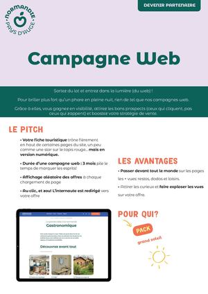 PARTENAIRES - CAMPAGNES WEB