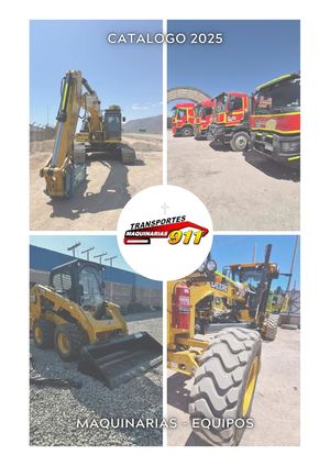 Catalogo 2025 Maquinaria M911 @