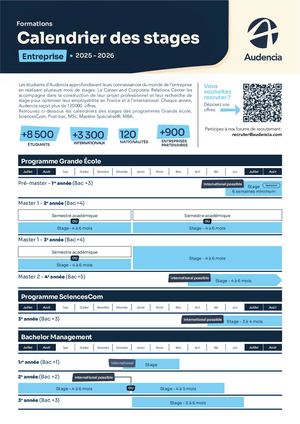 Fiche Calendrier Des Stages 2025