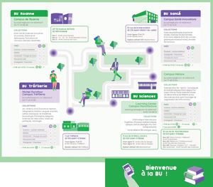 Dépliant Infos pratiques des BU de l'UJM