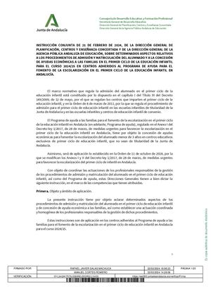 Instruccion21febrero2024matriculacion Centros Infantil