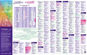 Programme de L’Événement 25 – Les Chemins du Vivant