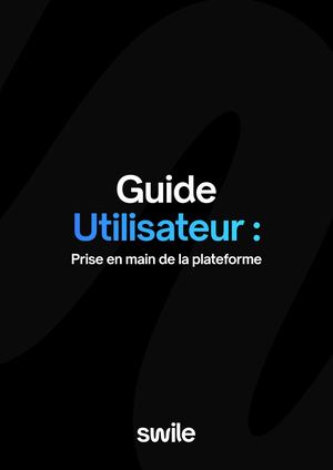 Swile Travel Guide Utilisateurs