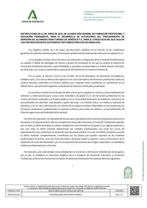 Instrucciones12junio2025admision Grados De 202526
