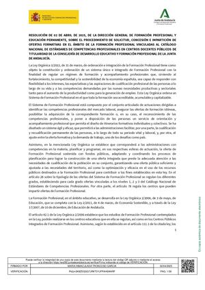 Resolucion2abril2025procedimiento Ofertas Formativas Fp