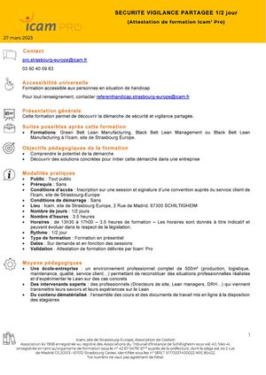 Programme Modules Lean