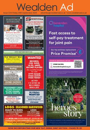 Wealden Ad - 26/09/25