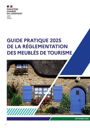 Guide Pratique Meublés De Tourisme