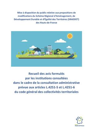 SRADDET - Recueil des avis reçus dans le cadre de la consultation des personnes publiques associées