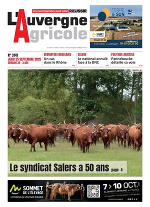 Auvergne Agricole N°3141