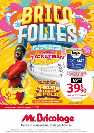 Mr Bricolage BRICOFOLIES Octobre 2025