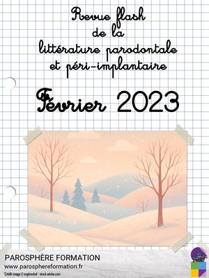 Revue Flash PSF | Février 2023