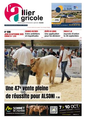 N°1550 L'ALLIER AGRICOLE