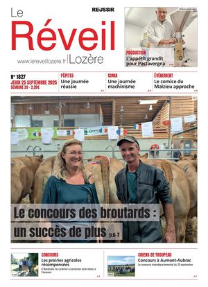 Le Réveil Lozère du jeudi 25 septembre 2025