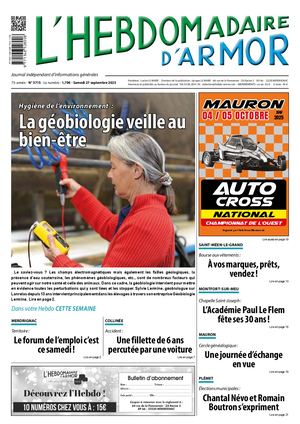 L'Hebdomadaire d'Armor n°3715 du samedi 27 septembre 2025