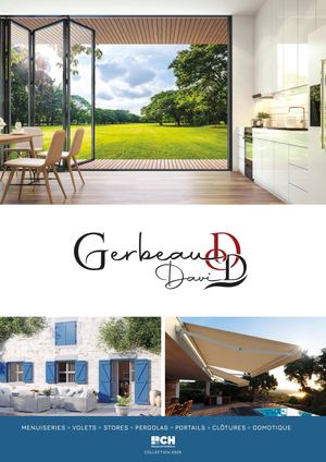 Catalogue Gerbeaud Menuiserie