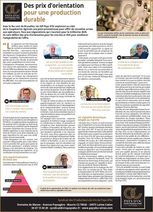 Pays Doc Accord de Durabilité