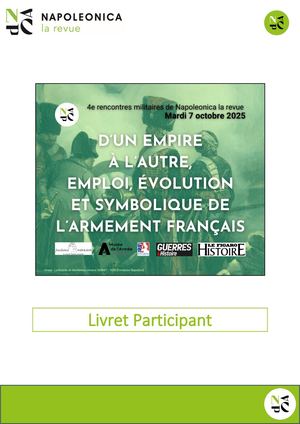 Brochure 4e Rencontres Militaires Napoleonica La Revue Version 09 09 2025