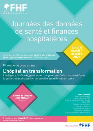 Journées des données de santé et finances hospitalières 2025