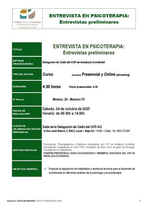 Id 893 Ficha Entrevistas Preliminares