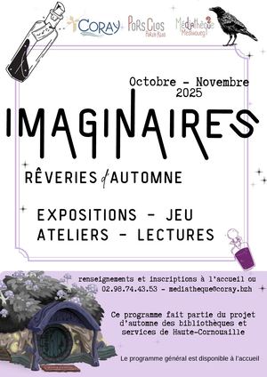 Programme Imaginaires Automne 2025